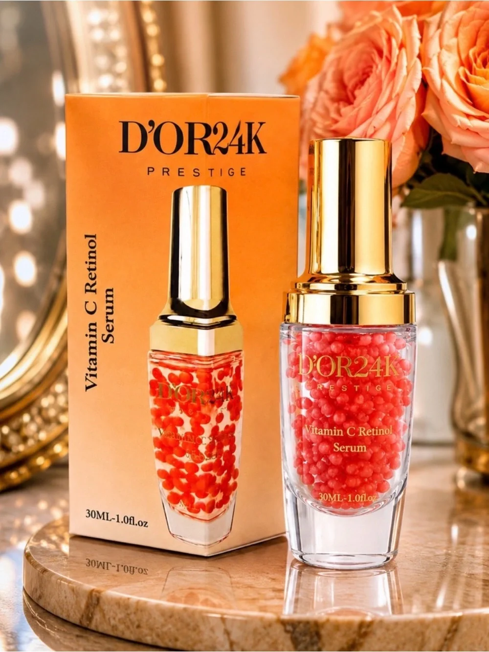 D’OR24K Prestige Vitamin C Retinol Serum Anti-Aging Skincare